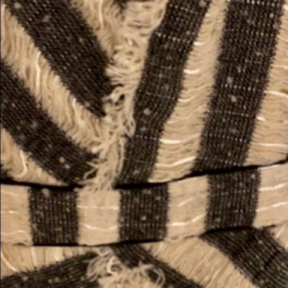 New Med strapless v-neck midi Unique fringed dress - Picture 8 of 12